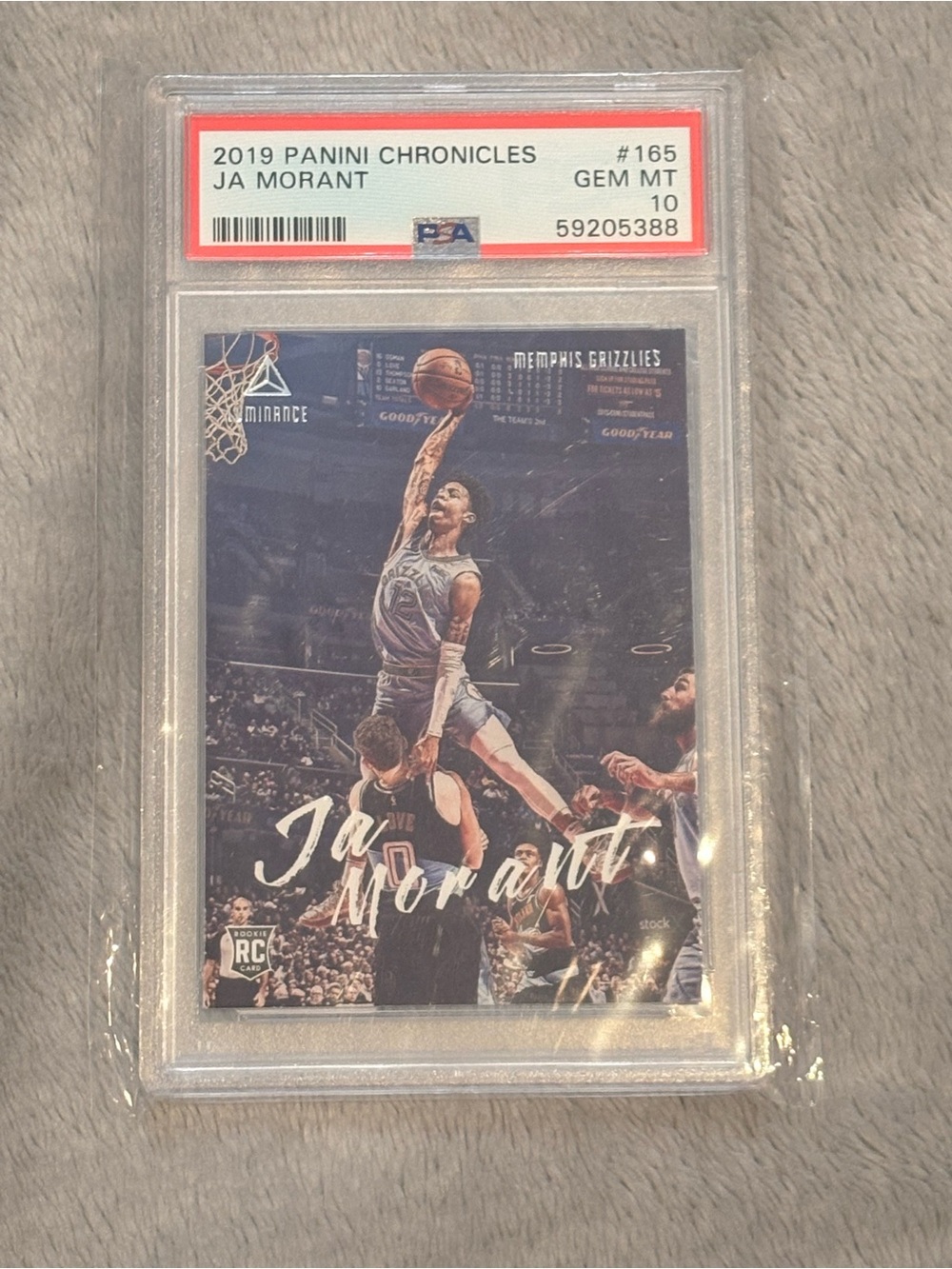 Panini Ja Morant Dominance Basketball Card - Blue, White